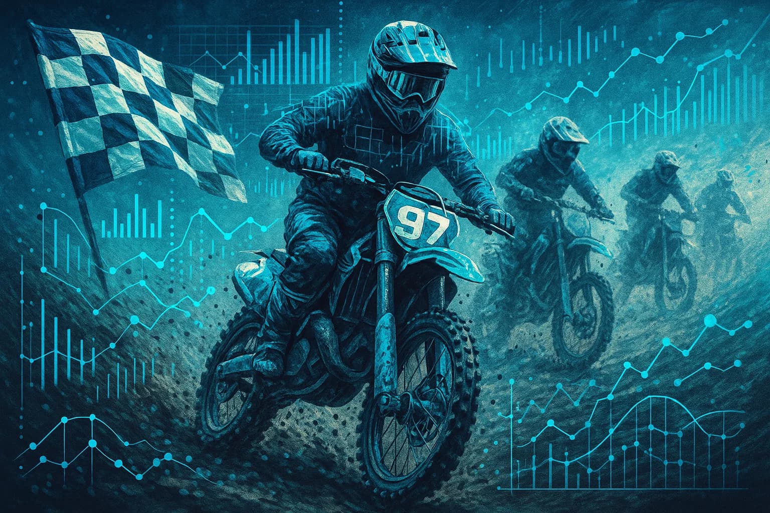 Motocross Racing Action